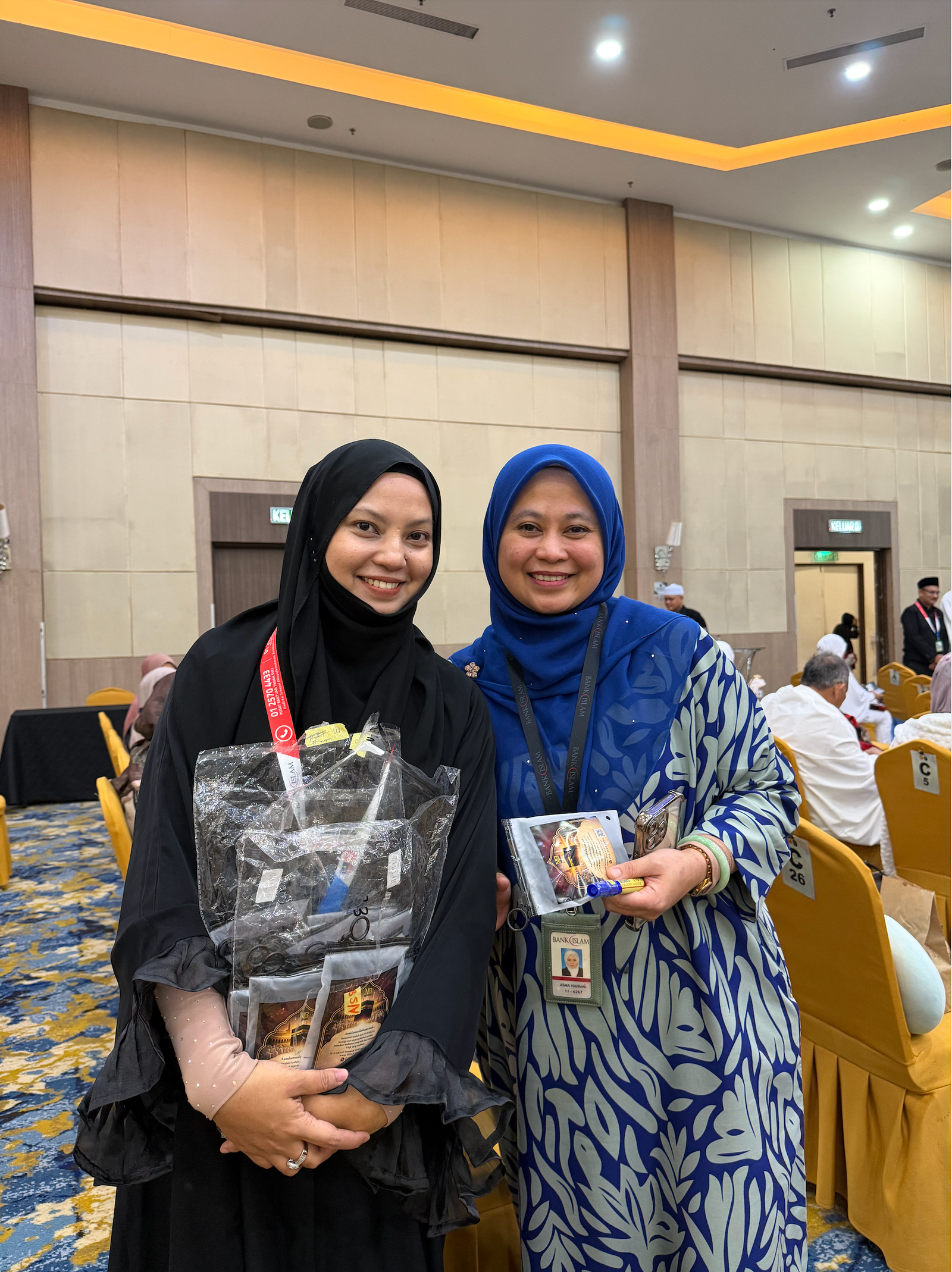 Wakil NURBELLA bersama jemaah